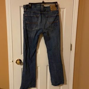 Abercrombie and Fitch 33x32 button-fly mens jeans